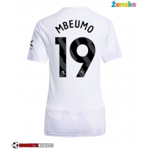 Ženske Nogometnih dresov Manchester United Bryan Mbeumo #19 Gostujoči 2025-26 Kratki rokavi